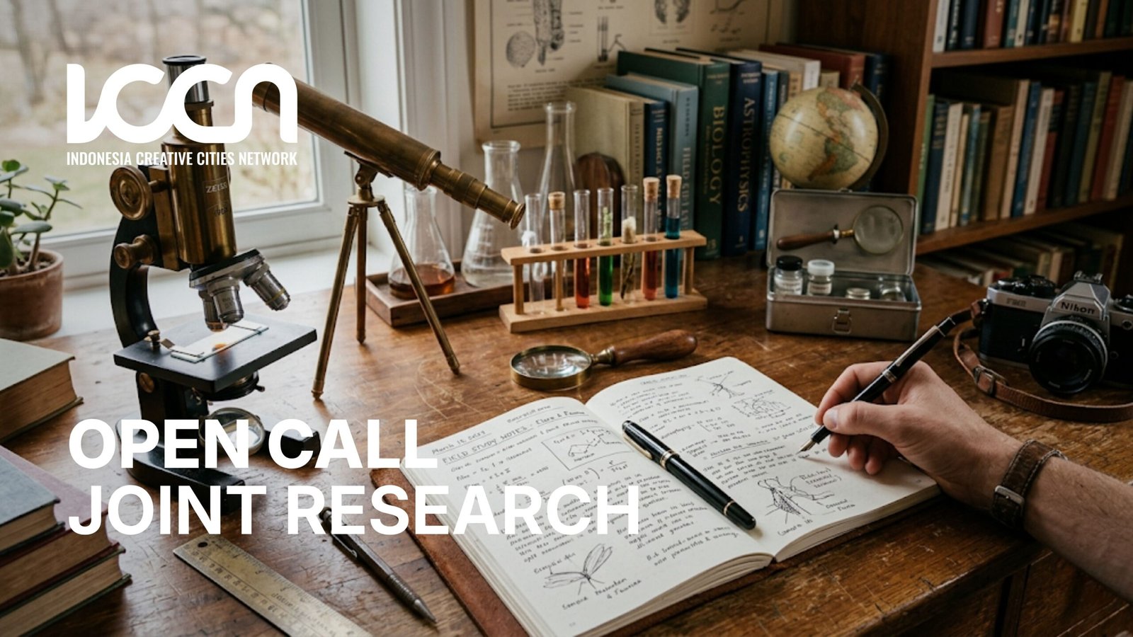 Kegiatan Indonesia Creative Cities Network (ICCN) membuka kolaborasi riset kota kreatif Indonesia melalui program Researcher Pool