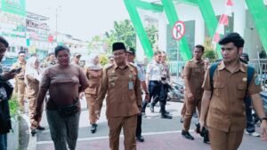 Meninjau Lokasi Pasar Beduk Bulan Suci Romadhan Tahun 2026 Di Ex Terminal Rawasari Kota Jambi.