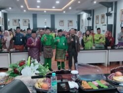 Walikota Jambi Memberikan Sambutan pada Sosialisasi Evens Kota Jambi Berkilau Haji.