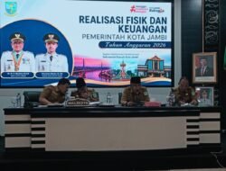 Maulana Memimpin Rapat Evaluasi Realisasi APBD OPD Tahun Anggaran 2026.